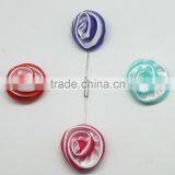 Lapel Pin Metal Crafts Custom Design Polyester Fabric thumbnail-4