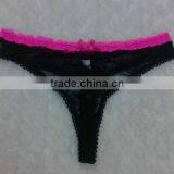 Hot Saxy Girls Panty Black Lace Transparent g String