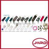 Custom Brand Logo Different Shape Silicone Zipper Pull,rubber Zipper Slider for Handbag/clothing thumbnail-1