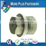 Made in Taiwan Hexagon Head Pipe Plugs DIN 910 thumbnail-6