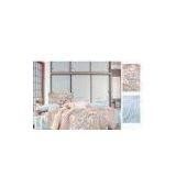 OEM Printed Flower Full Size Cotton Bed Sheet Sets for Bedroom thumbnail-1