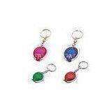 Mini Printed LED Metal / Plastic Keychain Led Flashlight for Promotional Gifts, Ornaments