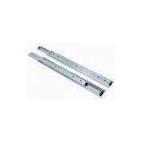 16 Inch Dresser Metal Drawer Slides Side Mount With Black Zinc