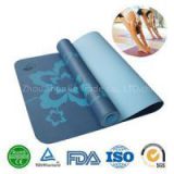 Wholesale ECO health exercise TPE yoga mat sport floor mats yoga pad for gym,home, outdoor games