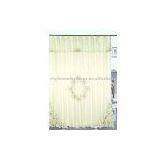 Embroidery Satin Shower Curtain thumbnail-1