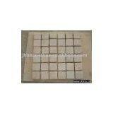 Beige Limestone: Sawn&Tumbled With Mesh thumbnail-1