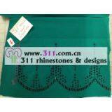 311-border-hot-fix Heat Transfer Rhinestone Motif Design 2