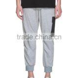 2016 Wholesale Cotton Khaki Blank Jogger Pants New Design for Boy