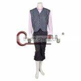 Alice in Wonderland Johnny Depp Mad Hatter Cosplay Costume Whole Set thumbnail-4