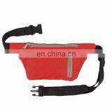 Multi-Use Two Zipper Cell Phone Pocket Travel Simple Fanny Pack PU thumbnail-2