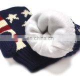 A028 Baby Kid Boy Girl Winter Knitted US Star,UK Hat+Scarf+Gloves 3Pieces Set thumbnail-5