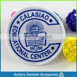 High Quality Logo College Uniform Design Woven Patches thumbnail-3