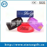 2014 Silicone Bracelet Rubber Event Wristbands for Promotion