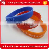 Professional cheap custom silicone bracelet, colorful silicone wristband with customized logo