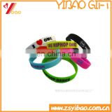 UV silicone bracelet wholesale /color changing silicone wristbands