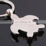 Custom Logo Souvenir Gifts Premium Metal 3D Turtle Keychain thumbnail-2
