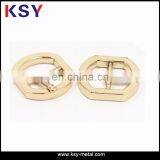 Antique Gold Center Bar Metal Buckle for Bag Straps thumbnail-1