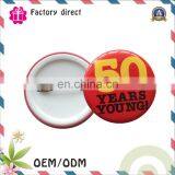 Cheap Round Advertising Tin Button Badge Pin/Blank Tinplate Badge Suppliers/Manufacturers thumbnail-4