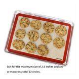 2019 Hot Selling Food Grade FDA Certificate Non Stick Heat Resistant Set if 3 Pcs Silicone Baking Mat thumbnail-3