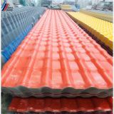 Corrosion Resistant Corrugated Thick Plastic Resin ASA Synthetic Spanish Roof Tiles