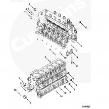 6BT 6D102 4BT 4D102 Cylinder Block Expansion Plug Apply to Truck/excavator(3900687) thumbnail-5