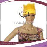 Promotional Light Yellow Custom Party Fans Wigs thumbnail-1