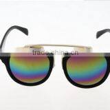 Revo Color Lens Drop Ship Frog Style Rimmed Vintage Steampunk Sunglasses thumbnail-2