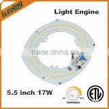 5.5 Inch 2700K 3000K 17W Round LED Light Engine With DLC ETL thumbnail-1