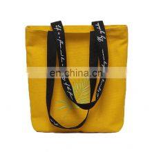 Recycled Large Cotton Canvas Beach Tote Bag With Zip thumbnail-1