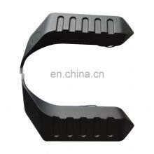 Shanghai Sanfu Car Accessories Fit For Jeep W Rangler JK 07-17 J386 Tail Plane 2 Piece ABS Black Rear Spoiler With LED Lights