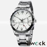 Classic Cheap Brand Stainless Steel Wrist Watch for Man thumbnail-3