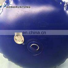 High Strength Heavy-duty Professional 50kg~50ton PVC Coated Fabric Open Bottom Lift Bags For Ship thumbnail-3