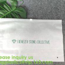 Makeup Bags, Frosted PVC Zipper Bags,Clear PVC Material Plastic Slide Pouch,PVC Zip Lock Document Bags thumbnail-3