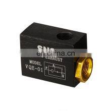 SNS China Wholesale Quick Exhaust Pneumatic Air Mechanical Valve