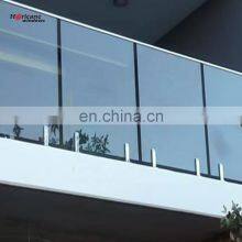 Superhouse CA Modern High Quality Outdoor U Channel Glass Balustrade With Low Price For California thumbnail-3