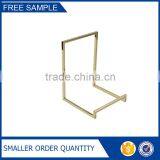 Polished Gold Briefcase Display Stand, Small Handbag Display