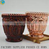 Popular in Candle Holder Mercury Glass Votives Round Tealight Holders Lantern With Deer