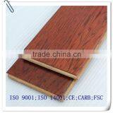 Handscraped Surface Walnut 7-layer Engineered Wood Flooring Red Color thumbnail-5