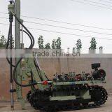 HF100YA2 Bore Hole Drilling Rig, Small Crawler Type DTH Hammer Drilling Rig thumbnail-2