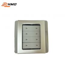 Schneider Morton KNX E5058NL NEO 8-Pushbutton Programmable Control Panel Gray + Silver thumbnail-1