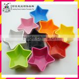 Unique five-pointed star shape Cheap mini Melamine flower pot MX1401-1