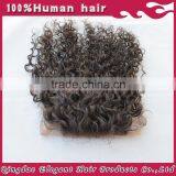 Qingdao Elegant Hair Drop Shipping Natural Color Invisible Part Lace Closure Peruvian Hair thumbnail-5