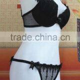 2016 Sexy Modern Transparent Rattan Pattern Bra Panty Sets for Women thumbnail-2