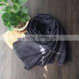 100CMX210CM Large Long Plain Cotton Linen Muslim Women Hijab Shawl thumbnail-6
