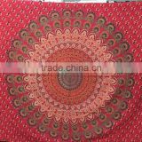 printed bed sheets indian Beach throw Yoga Mat Towel Tapestry antique vintage