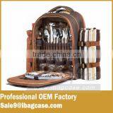 High Quality Picnic Bag for 4 Person With Cooler Compartment thumbnail-3