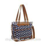 Fashionable Canvas and PU Camera Bag Women, Dslr Camera Bag Tote Bag thumbnail-4