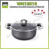 10pc Aluminium Black Non-stick Coating Cookware