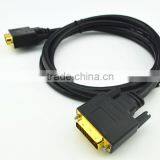 Gold Plated Connector CCS/BC/TC M to M Scart to Dvi Converter 24+1 Wrapped PVC thumbnail-4
