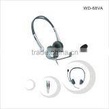 Lightweight Call Center Cheap Headset With Rotary Adjustable Microphone for PC Computer Website QQ thumbnail-3